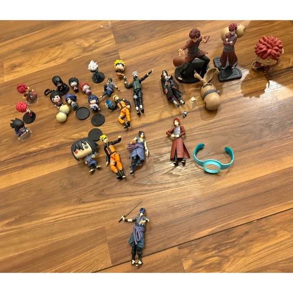 Other - Naruto My Hero Academia 23 Figure Lot Sasuke Naruto Kakashi Itachi
